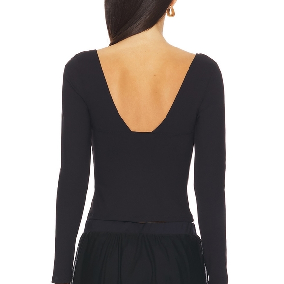 Free People Intimately Black Women's Top Size M - Picture 3 of 5